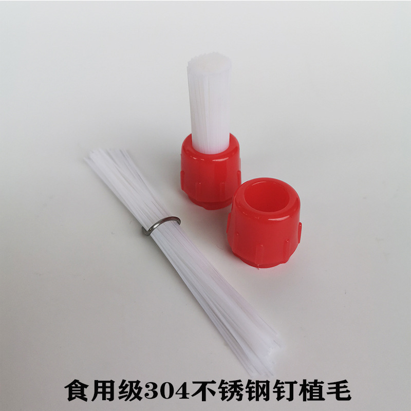 Food grade coffee machine cleaning brush head replaceable head cleaning coffee machine brush soybean milk machine cleaning brush coffee brush