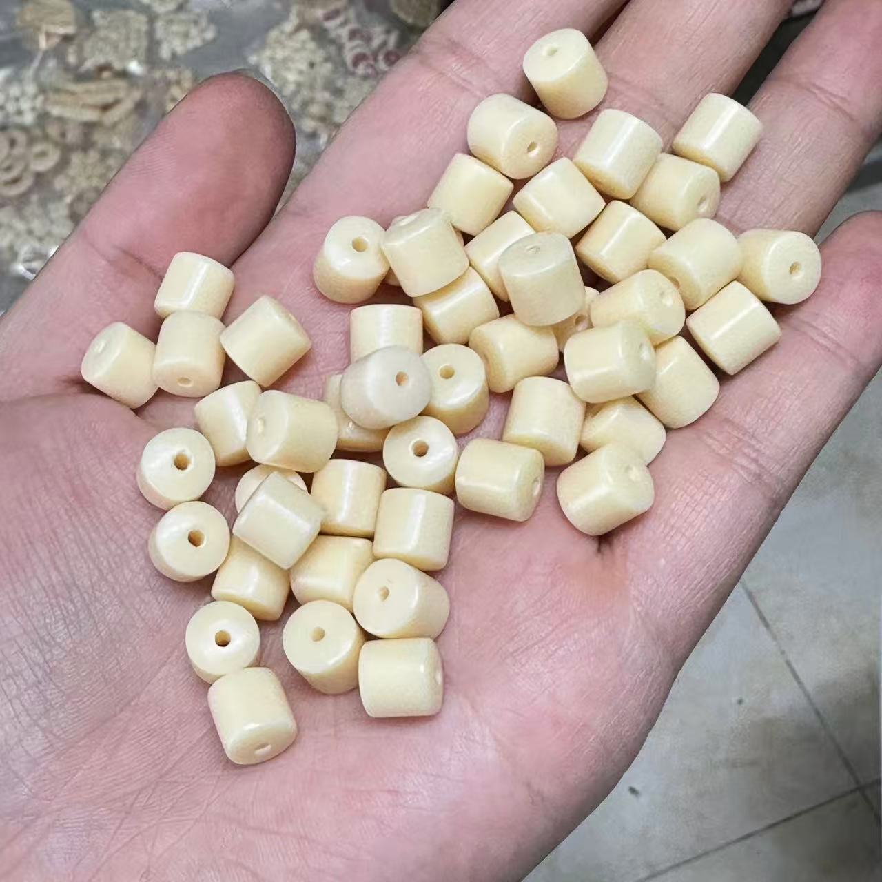 Ivory Fruit Bucket Beads Loose Beads Beaded Bracelet Necklace DIY Bodhi Fruit Bracelet Super Cute Accessories Handheld Accessories