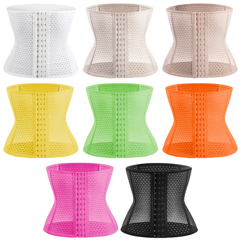 Belly Belt Women's Postpartum Belly Belt Hollow-out Breathable Plastic Belt Body-shaping Underwear Sports Belt Waist Seal