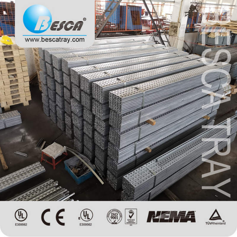 41*41 galvanized C- shaped steel Yangzhong bridge manufacturer UL bridge bracket C- slot photovoltaic bracket