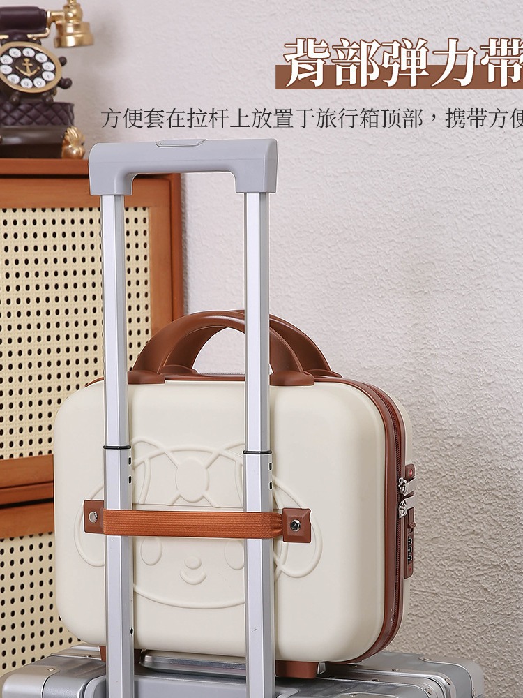 14 inch men's and women's children's suitcase cartoon pattern suitcase storage bag box hand gift