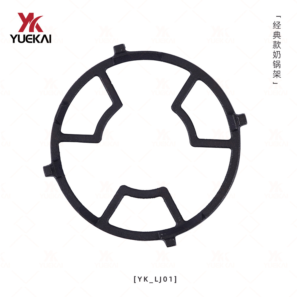 Чугунная газовая плита для дома, классическая подставка для молочной кастрюли