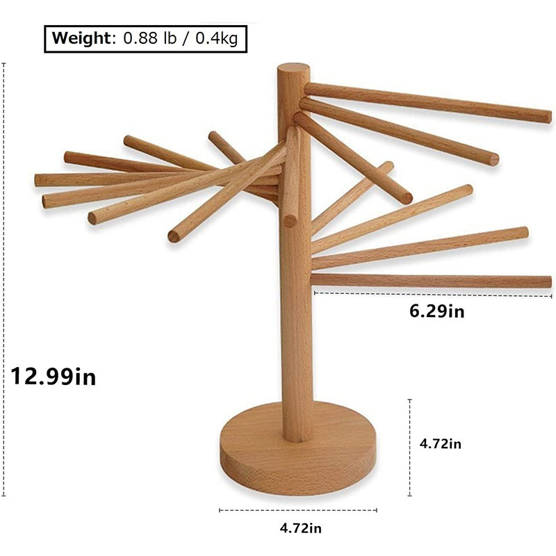 Pasta drying rack foldable homemade pasta Dryer rack household noodle drying rack hanging pasta drying rack