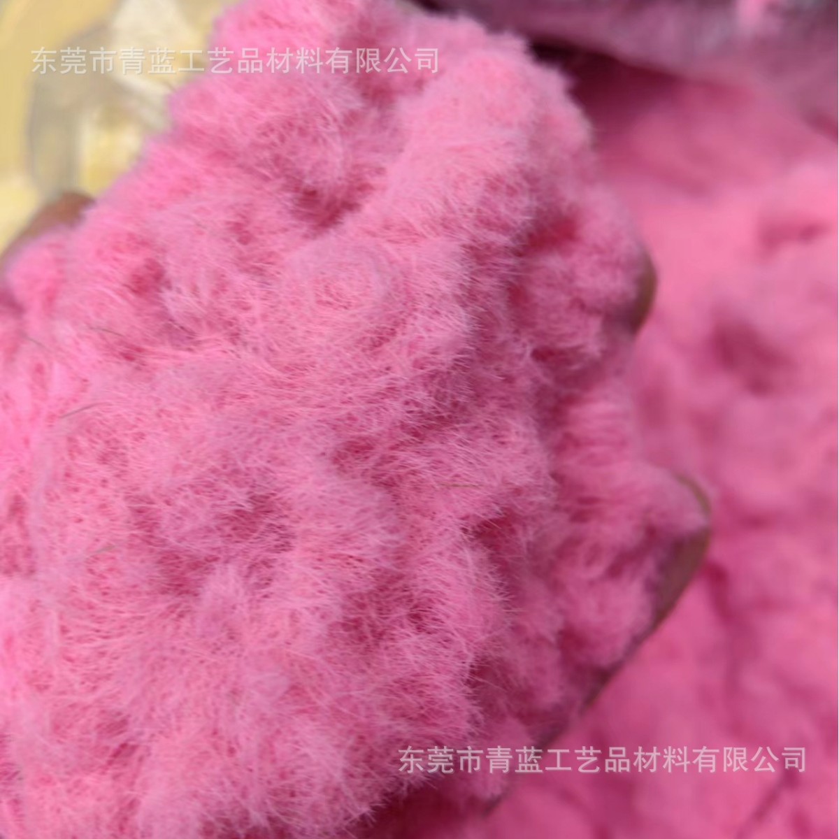 3mm Plum Red Nylon Flocking Powder Electrostatic Flocking Powder Electrostatic Hair Transplanting Powder Flocking Material