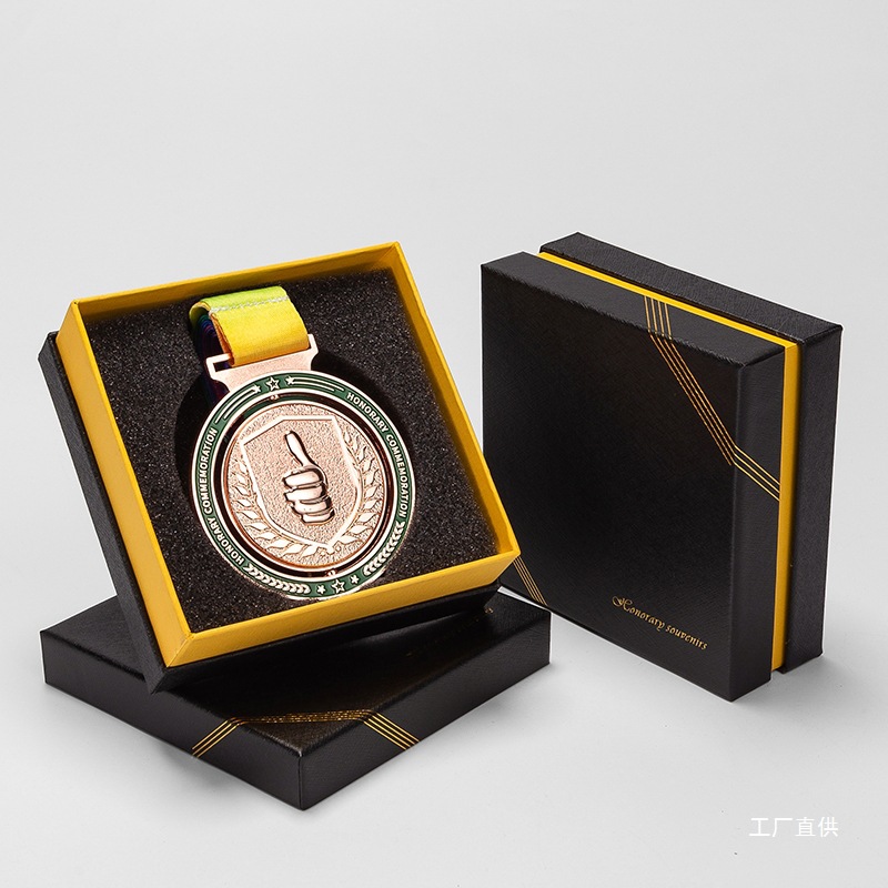 Metal Medal Champion Hanging Marathon Sports Competition Children's Basketball Football Medal for Tong