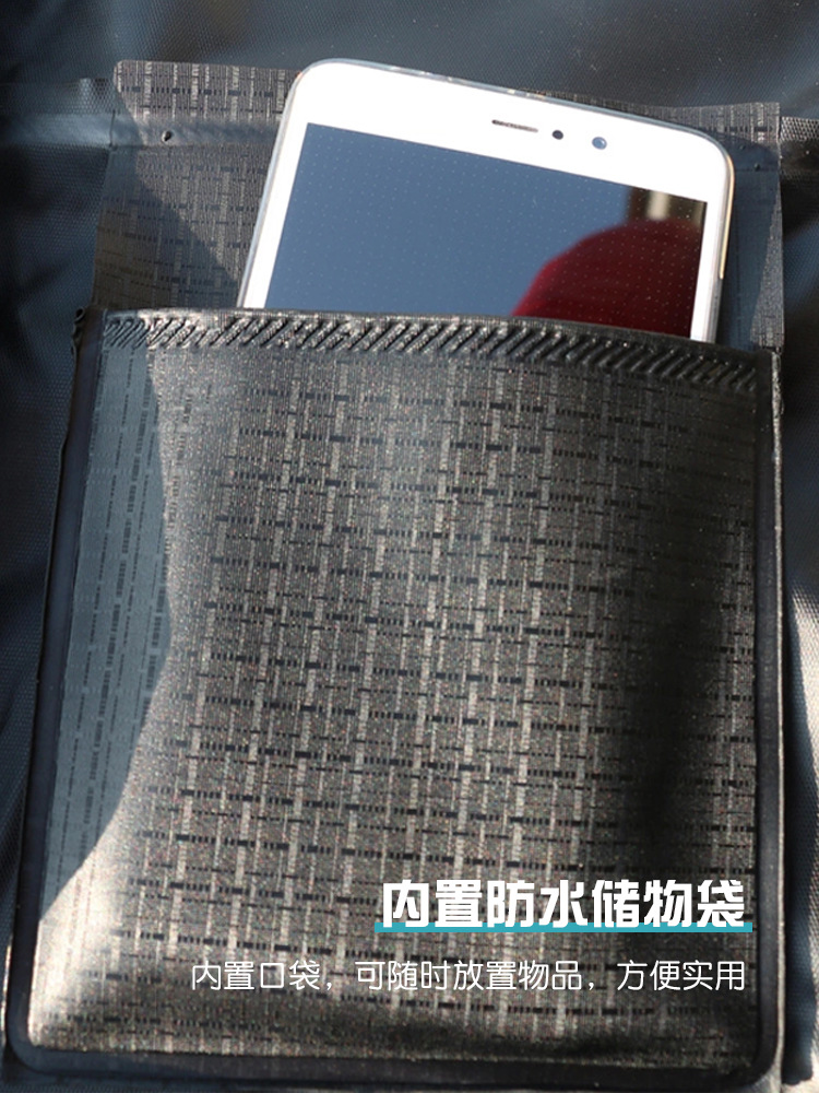 Haixiang PVC Black Water Pants Thickened Half-length One-piece Fishing Pants Fishing Fork Fish Wading Wear-resistant Non-slip Water Pants