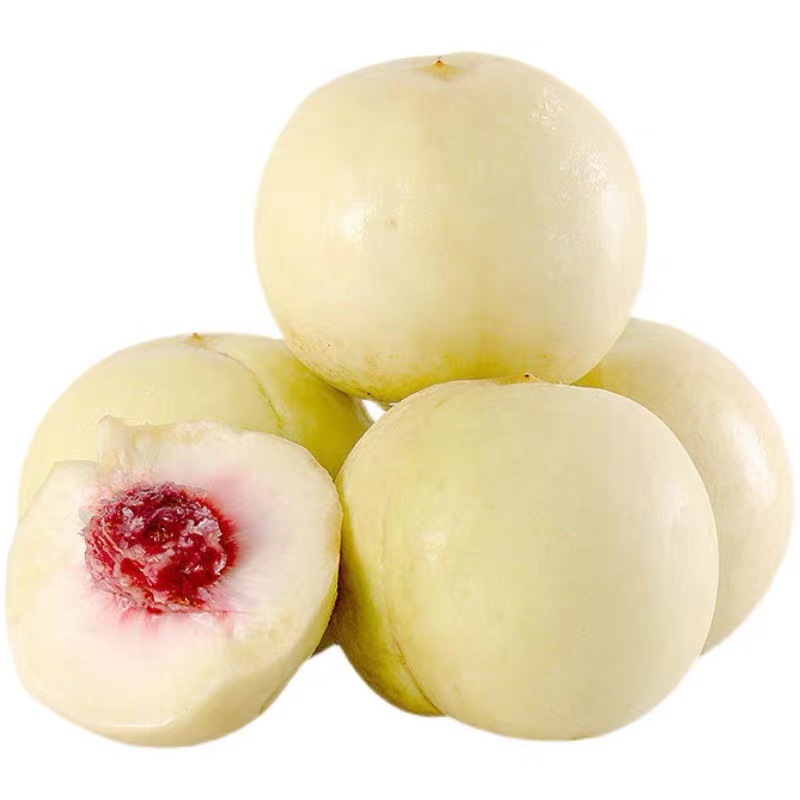 Свежий фрукт большой белый персик Шаньдун, белый персик, бесплатная доставка, сезонный фрукт, кремовый белый персик, дропшиппинг