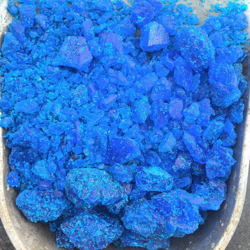 Block Copper Sulfate Particles Aquaculture Shrimp and Crab Pond Algae Removal and Insect Removal Animal Husbandry Foot Bath Blue Alum Swimming Pool Copper Sulfate