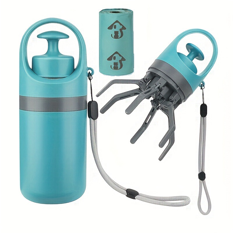 2025 Новый трансграничный 1 Новый туалет для домашних животных 360 с мешком для мусора, оснащенный встроенным мешком для мусора