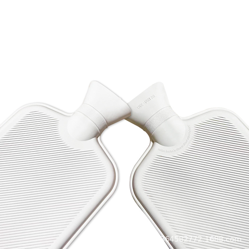 Bs Thickened Hot Water Bottle with Waist Belt Liner, Bed Warmer, Foot Warmer, Water-Filled Hot Water Bag, Extended Rubber Water Injection Tool, Anti-Scalding