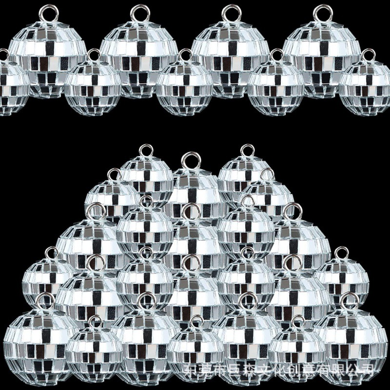 Кросс-бордерный Новый Крючок Стеклянный Зеркальный Шар Диско Шар Бар KVT Декорация Торта Рефлексивный Лазерный Зеркальный Шар