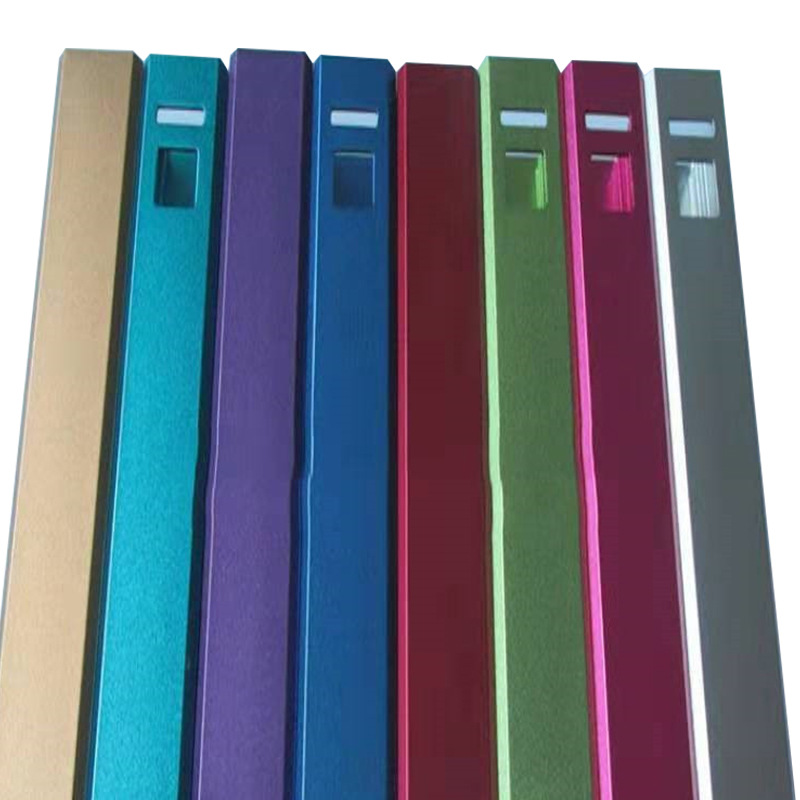 Aluminum Alloy Round Tube Aluminum Square Tube Sand Oxidation Surface Treatment Aluminum Alloy Profile in Stock Aluminum Square Tube in Stock