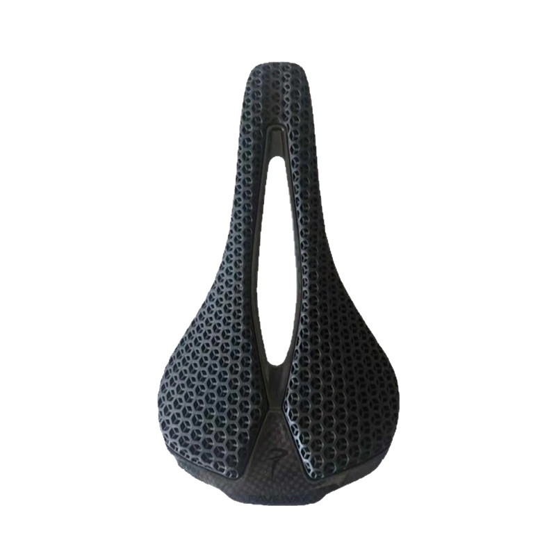 3D Printed Carbon Fiber Road Bike Mountain Biking Bicycle Seat Cushion Hollow Comfortable Ultra-Light Seat Bag Factory