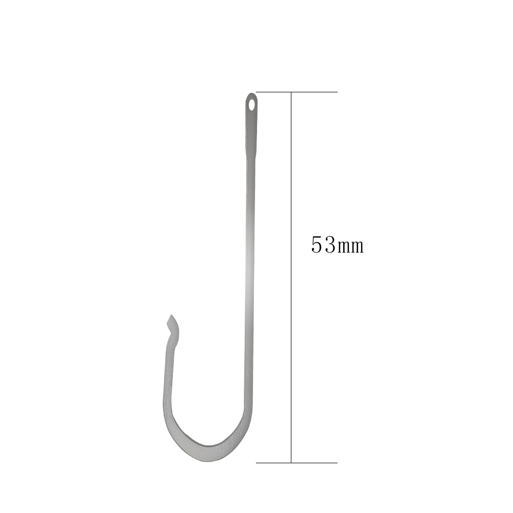 Tonghong Crochet Machine Accessories Webbing Machine Accessories Rubber Band Needle Eye Needle 530-105 Small Curved Knitting Needle Small Curved Needle