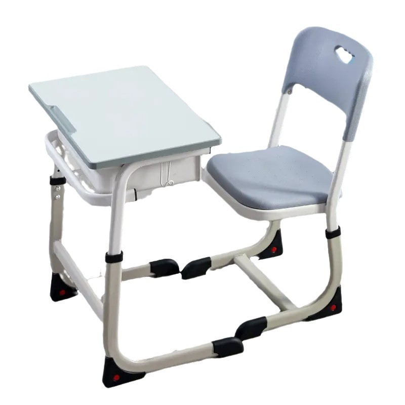 Student desks and chairs primary and secondary school students study desks school training courses can lift desks and chairs manufacturers wholesale foreign trade