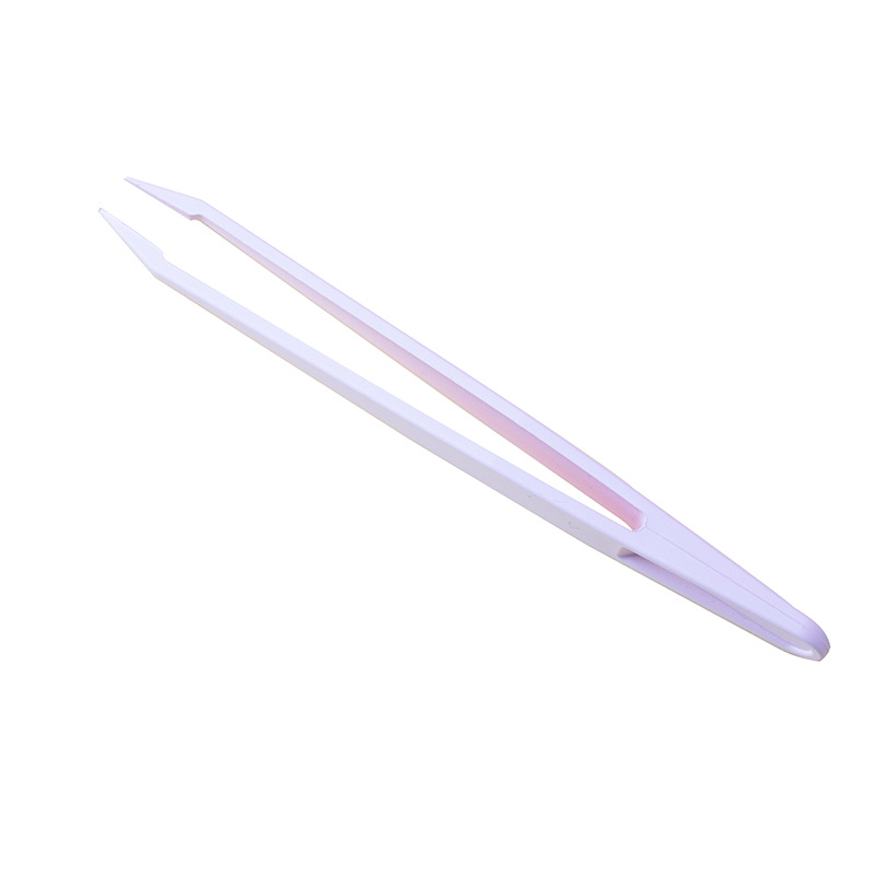 Plastic tweezers diy color pointed manual hand account tweezers goo card tweezers grafting eyelash gift tweezers batch