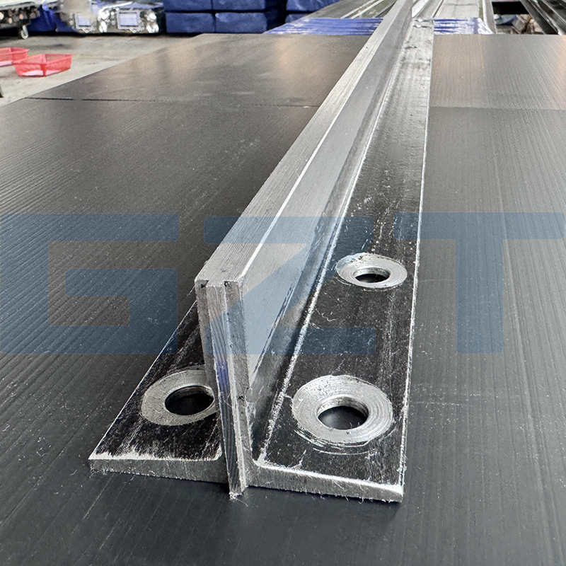 Factory Direct Sales Elevator Solid Guide Rail Track T1T2T3T4 Elevator Guide Rail Connection Plate Elevator Freight Elevator Track