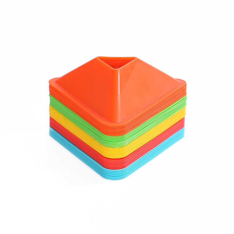 Foreign Trade Football Training Equipment Triangle Logo Dish Basketball Auxiliary Equipment Obstacle Ice Cream Tube Children's Triangle Cone