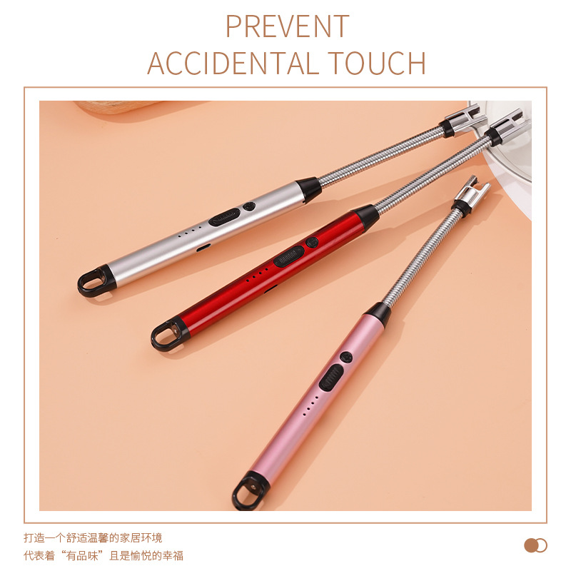 Point moxibustion electronic pulse igniter charging ignition rod windproof arc ignition gun point aromatherapy candle gas