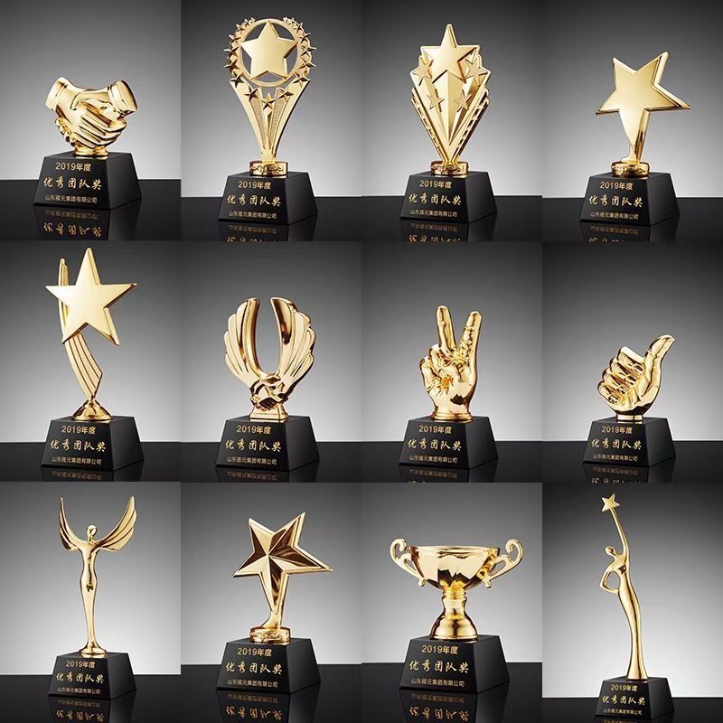 New crystal trophy medal listed manufacturers to make creative resin metal children's dance competition commemorative wholesale