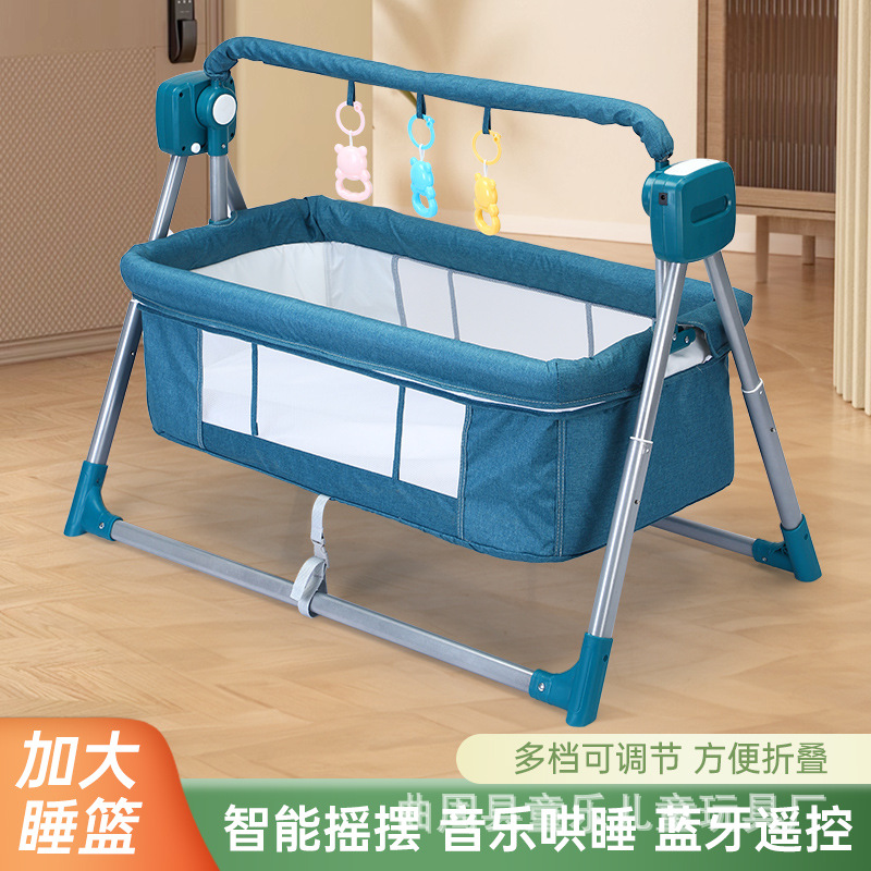 Cross-border baby multi-functional electric cradle rocking chair newborn intelligent coax baby comforter artifact sleeping basket