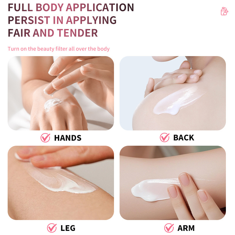 Cross-border niacinamide body lotion moisturizing moisturizing moisturizing improving dry moisturizing cream wholesale