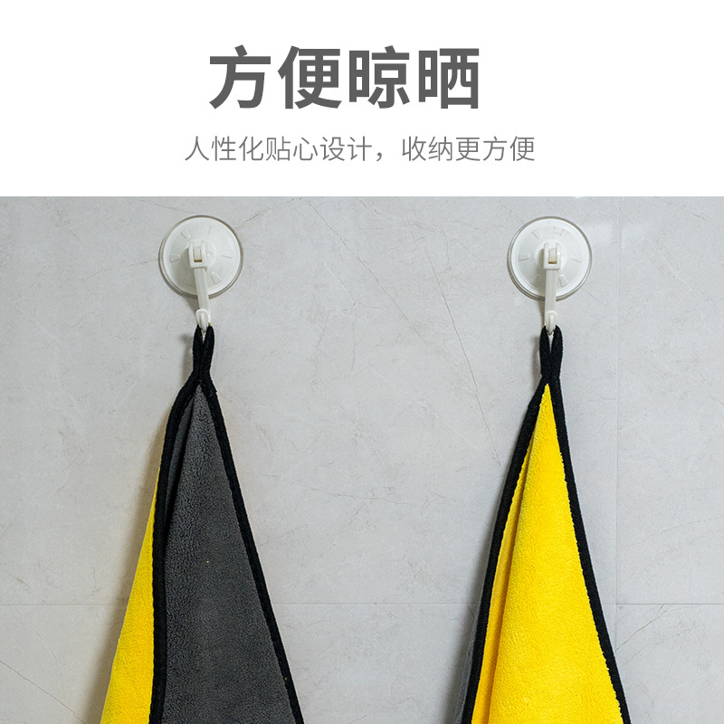 Car Wash Towel, Thickeneded, Water-Absorbent and Lint-Free Coral Velvet Car Wiping Towel, Fishing Towel Can Be Added with Logo