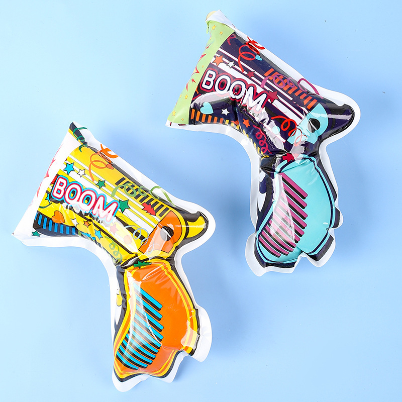 Automatic inflatable fireworks gun holiday birthday party salute party photo birthday atmosphere gun wedding handheld props