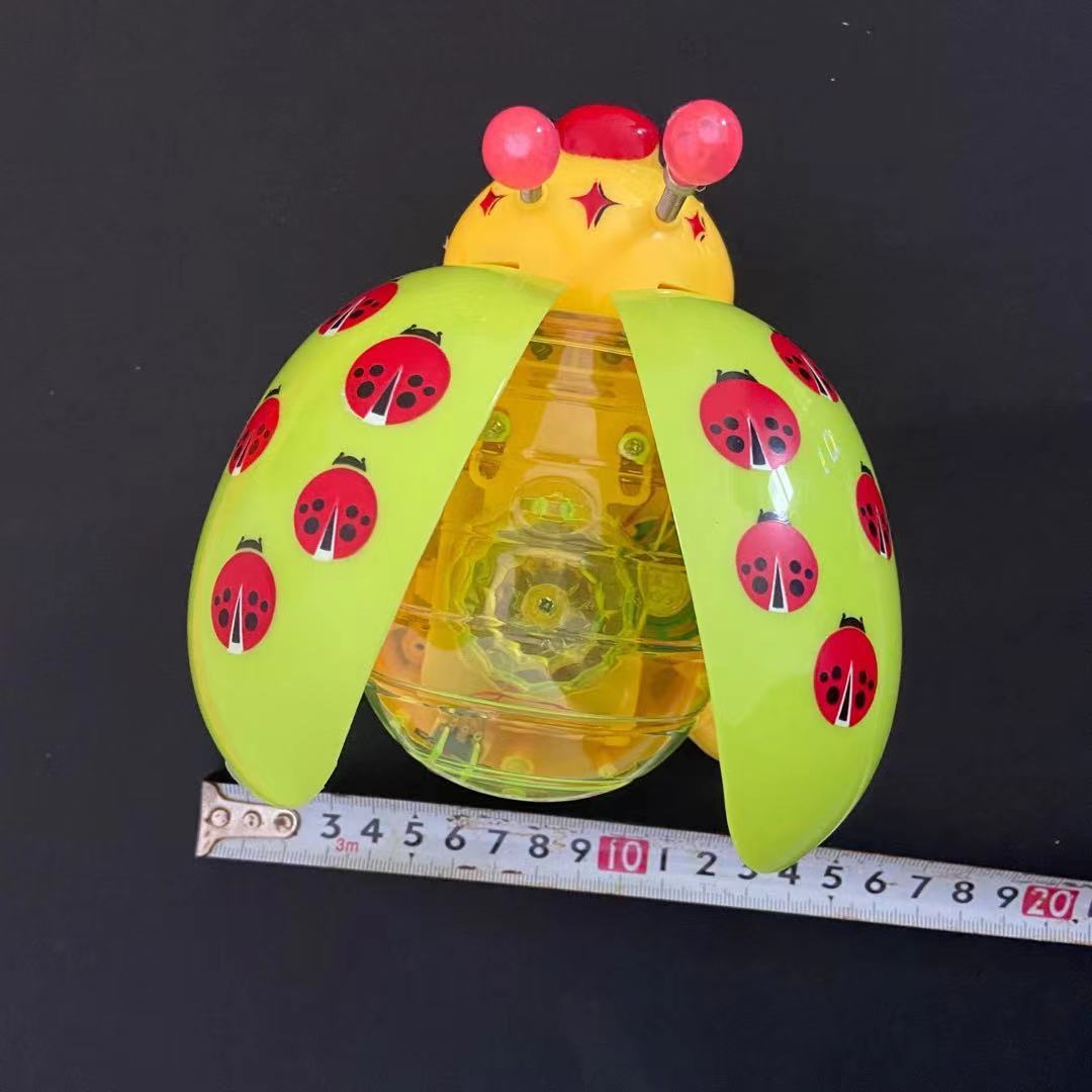New Luminous Rope Ladybug Shake Tone Universal Beetle Light Music Electric Toy Night Market Stall