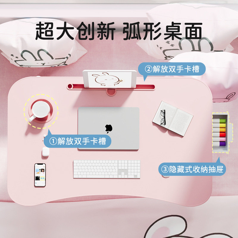 Small Bed Table, Study Table, Foldable Computer Table, Student Dormitory Bunk Bed, Bay Window Desk, Writing Table