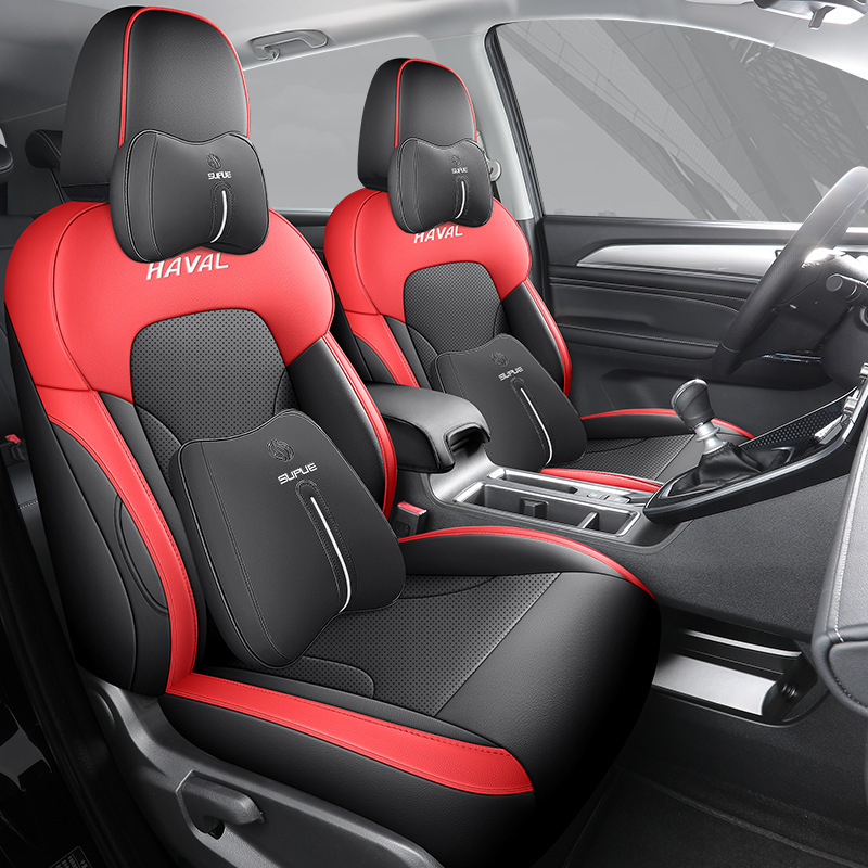 Haver m6plus special seat cover 2021-24 Four Seasons wear-resistant leather car cushion fully surrounded seat cover