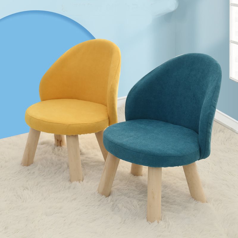 Табурет/скамейка для дома, низкий деревянный табурет, милый креативный маленький стул, мягкий табурет с подушкой и спинкой, Хуа Гэн