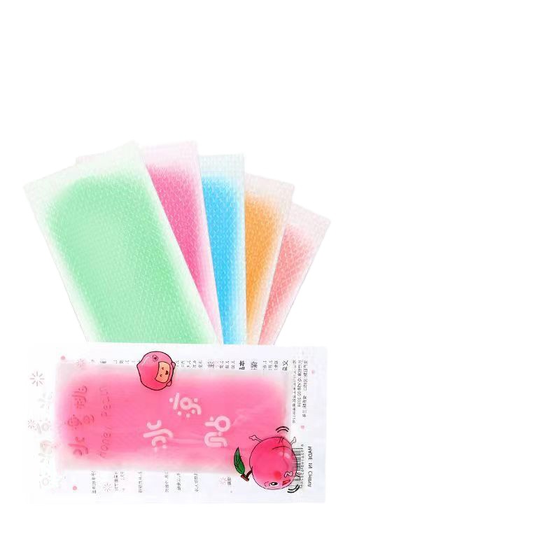 Factory New Fruit Ice Sticker Student Summer Prevention Sticker Military Training Cool Sticker Mobile Phone Cooling Sticker Summer Cartoon Ice Sticker