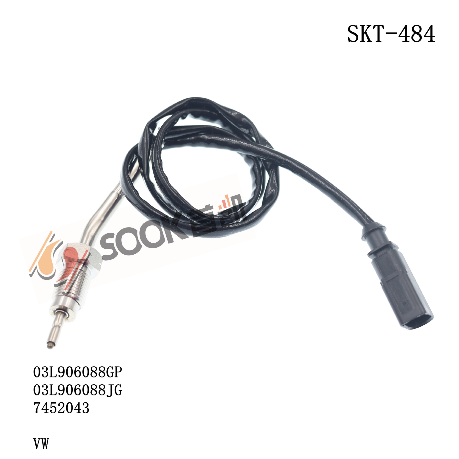 Датчик температуры выхлопных газов автомобиля 03L906088Jg 03L906088Gp