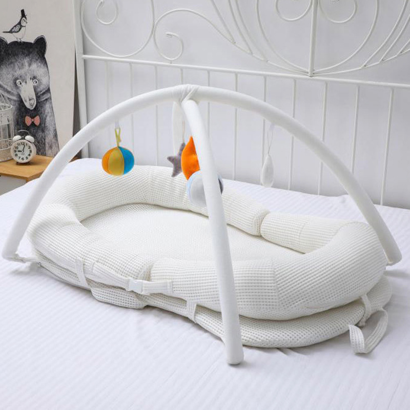 Переносная кровать для новорожденных, складывающаяся, антистрессовая, мобильная