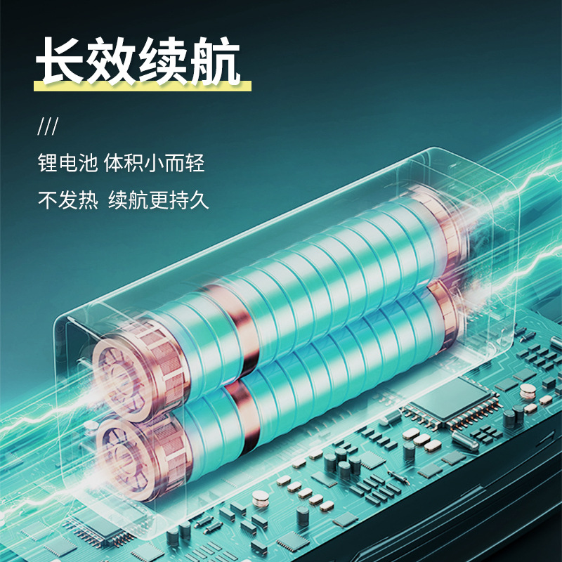 Neck-Mounted Fan Cross-Border New Model Portable Neck-Hanging Fan Manufacturer Small Batch Logo Printing Neck Fan