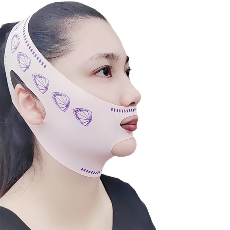 V face lifting mask firming mask masseter muscle face lifting method pattern surface carving day and night available for men and women