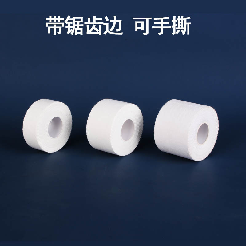 Sports tape patch self-adhesive bandage serrated tape wrist protector knee ankle protector leg protector basketball football protector cross border