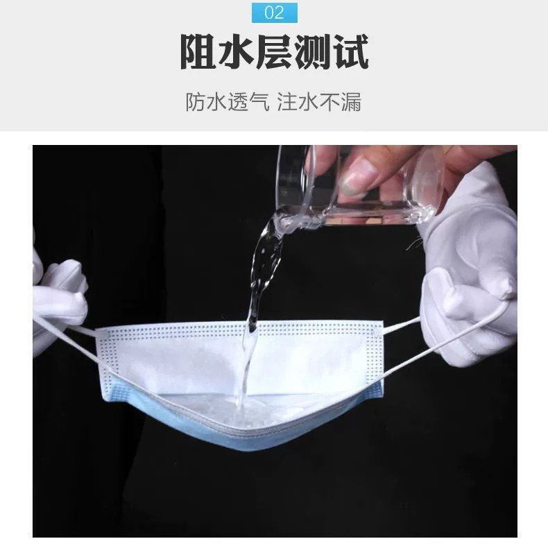 Disposable masks three-layer black activated carbon autumn and winter four-layer thick dustproof 50 independent packaging box