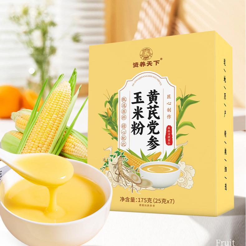 Заменитель пищи из кукурузной муки мгновенный суп