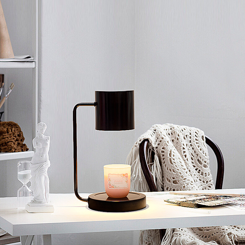 Aromatherapy wax lamp fire-free fragrance bedroom bedside desk shop light luxury decorative table lamp decoration candle lamp gift