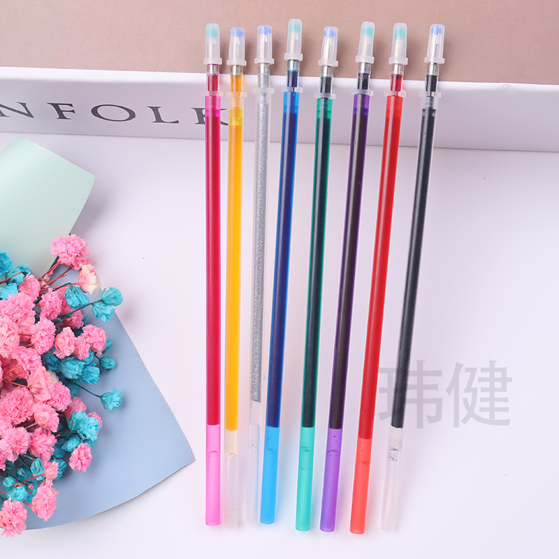 Wei Jian Cross-Stitch Water-Soluble Pen Refills, Small Items for Dot Grid Painting, Blue Imported, Easy to Wash and Draw On, Special Supplies