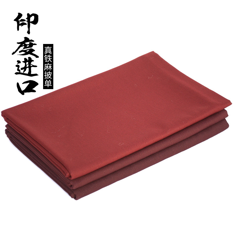 Xizang Style Shawl Xizang Lamas' Suit Cloth for Monks Outdoor Meditation Imitation Iron Hemp Shawl Sock Xizang Thickened Meditation