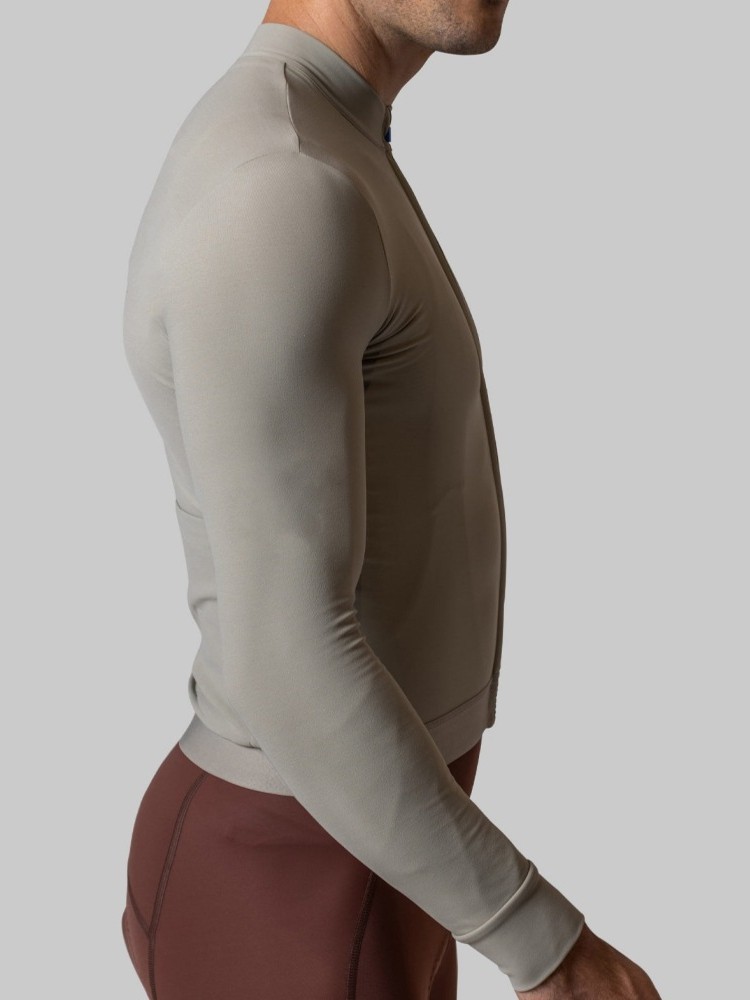 Customized Road Cycling Jersey Long-Sleeve Autumn and Winter Quick-Drying Warm Wind-Resistant Digital Print