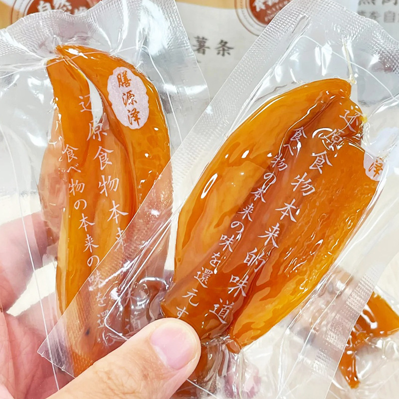 Shanyuanze Original Fresh Apple Dried Snacks Steamed Sweet Potato Strips Seedless Prunes Leisure Snacks Dried Fruit Roasted Sweet Potatoes