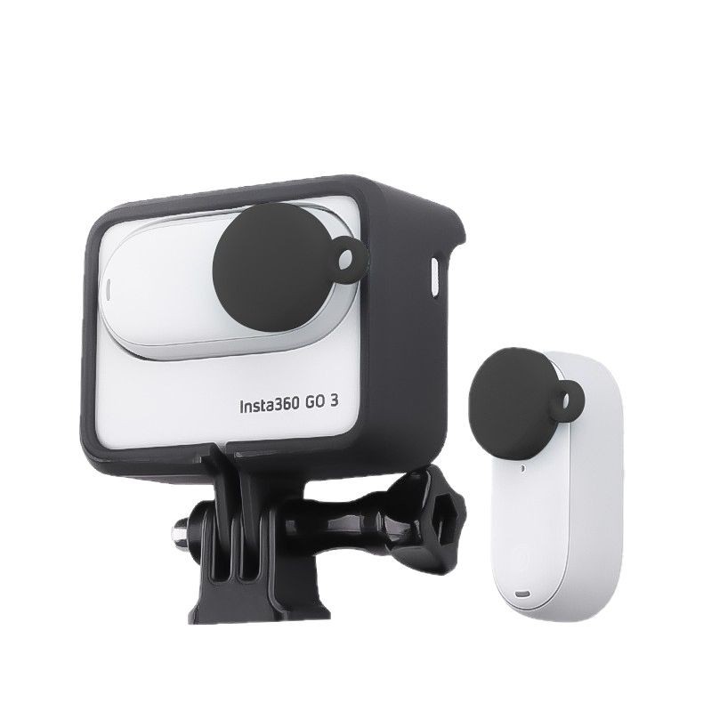 Applicable to Insta360 GO 3 charging compartment body protection frame thumb camera protective shell heat dissipation accessories