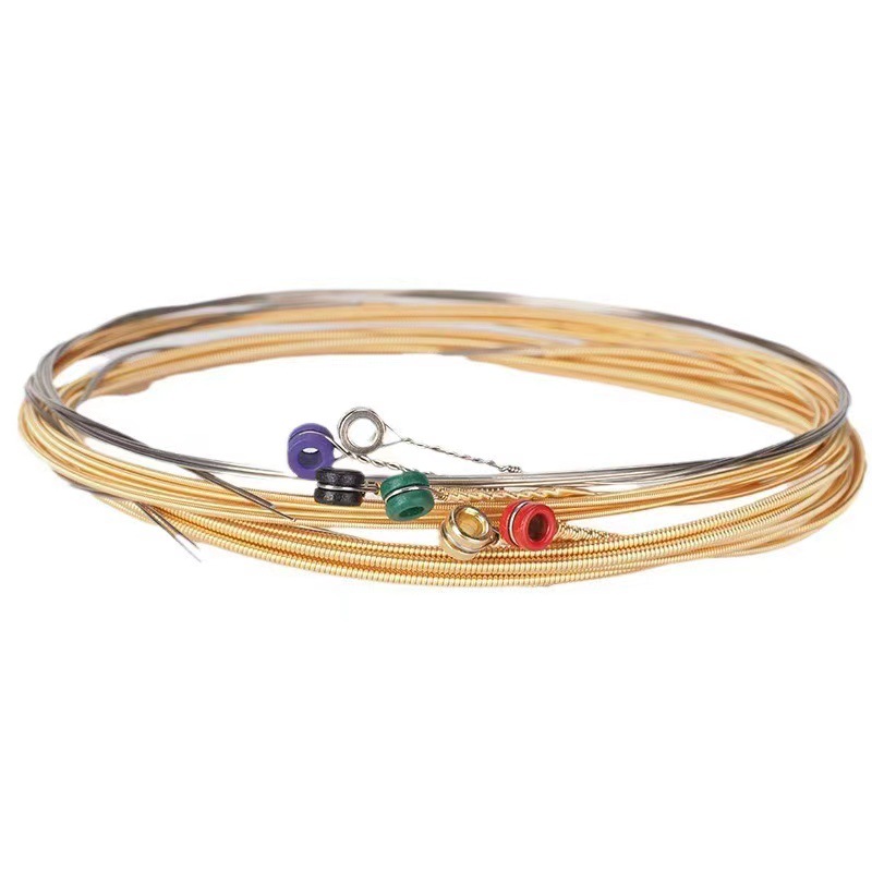 Струны Daddario для фолк-акустической гитары, одиночные 1-6 струны, EJ16