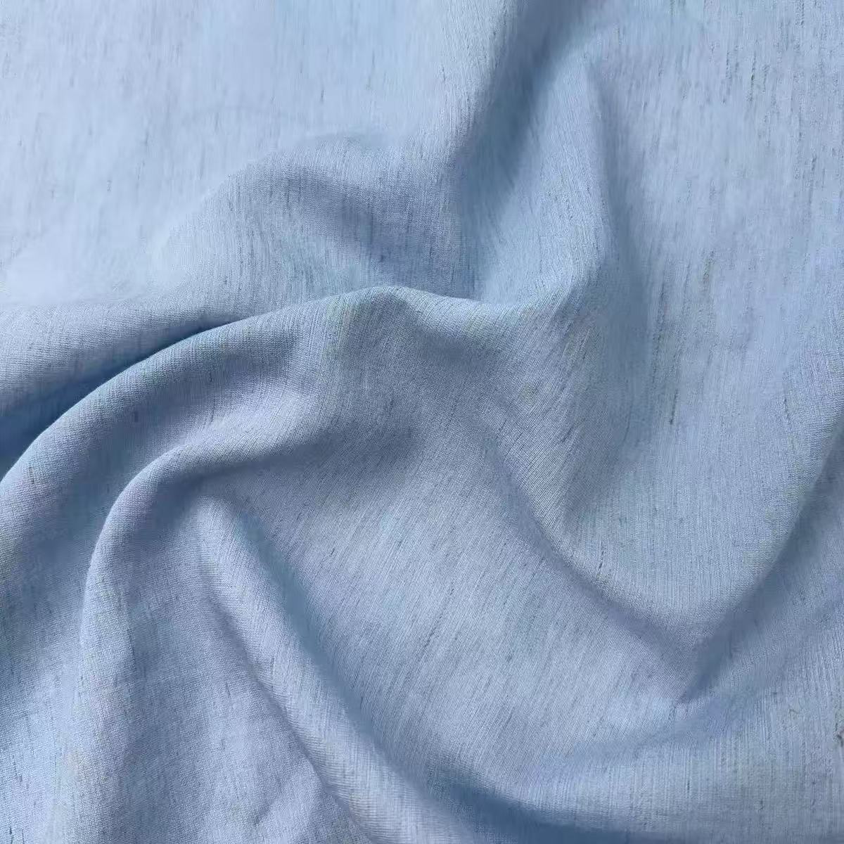 Plain Linen Fabric Is Breathable and Cool, Suitable for Women's Clothing, Children's Clothing, Shirts, Sun Protection Clothing, Suit Fabrics