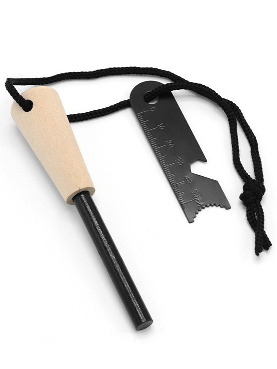 Наличие на складе, наружный разжигатель с деревянной ручкой, магниевый стержень с лотосовым деревом и черным орехом