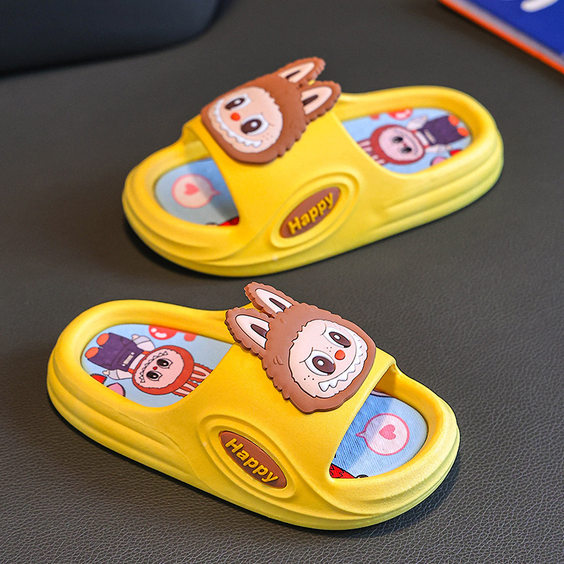 Labu children's slippers summer cartoon non-slip children's home indoor bathroom overseas explosions